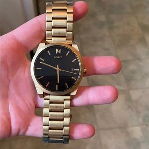 Aether Gold 43 mm Men’s MVMT Watch